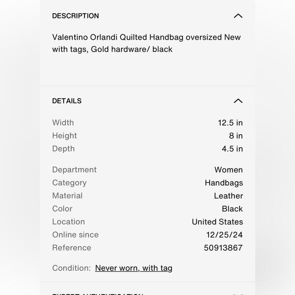 Valentino Orlandi oversized Quilted NWT - Picture 3 of 3